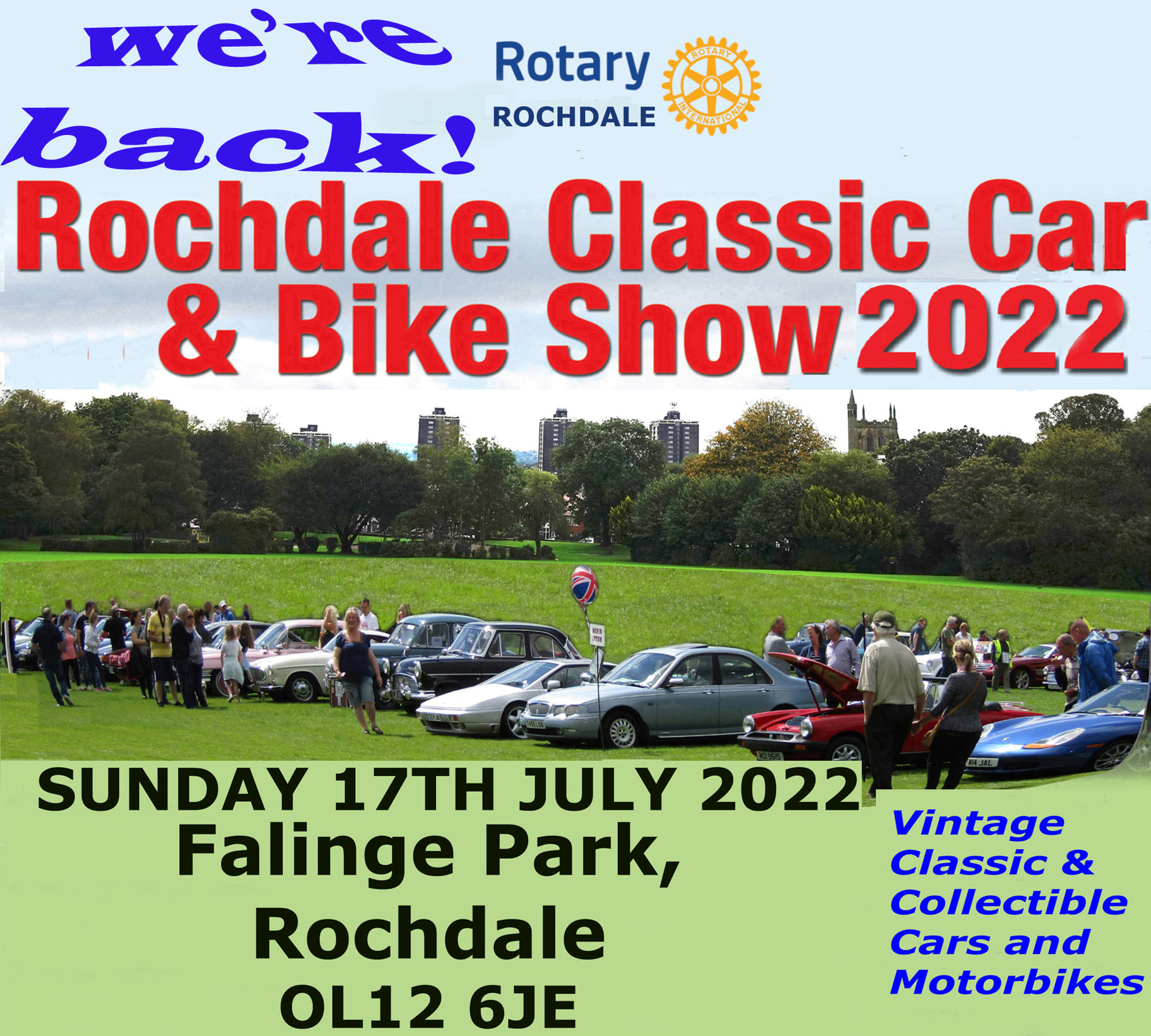 Rochdale classic car show